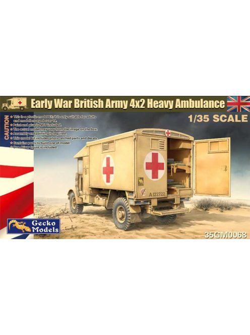 Gecko Models - Early War British Army 4x2 Heavy Ambulance