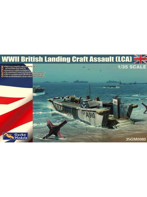 Gecko Models - WWII British Landing Craft Assault (LCA)