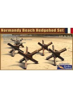 Gecko Models - Normandy Beach Hedgehog Set