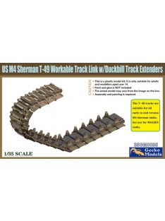 Gecko Models - US M4 Sherman T-49 Workable Track Link