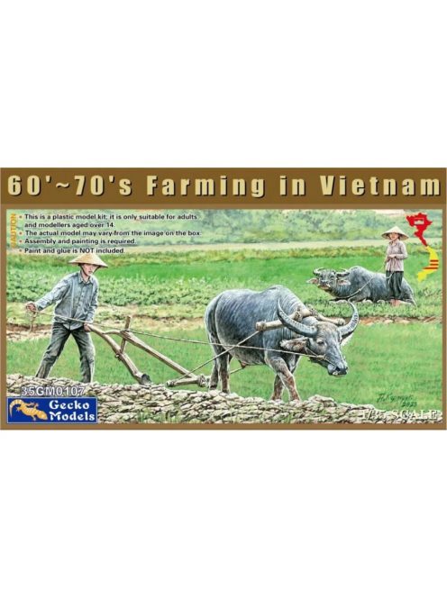 Gecko Models - 60's-70's Farming in Vietnam