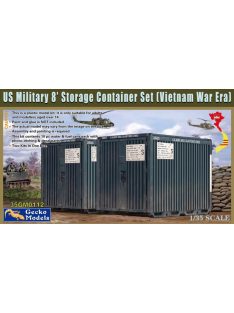   Gecko Models - US Military 8' Storage Container Set (Vietnam War)