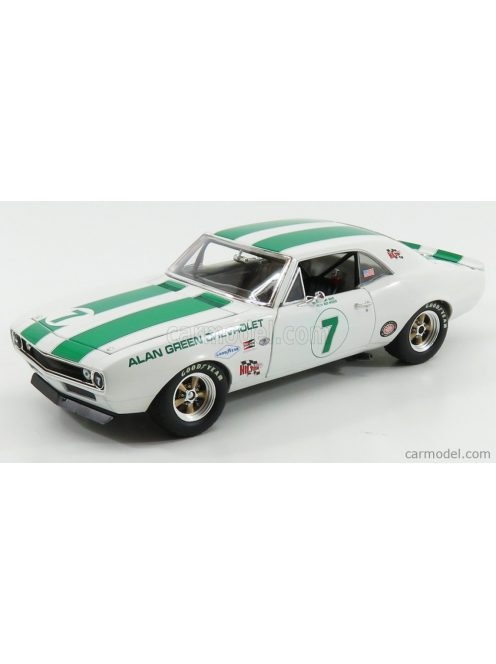 Gmp - Chevrolet Camaro Z/28 Coupe N 7 1967 M.Dudley White Green