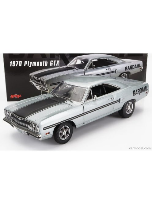 Gmp - Plymouth Gtx Bardahl 1970 Blue Grey Met