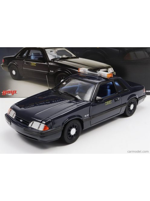 Gmp - Ford Usa Mustang 5.0L Ssp Police Dragon Chaser 1988 Dark Blue