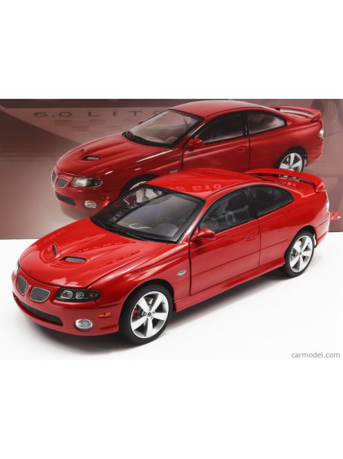 Gmp - Pontiac Gto 6.0 Coupe 2006 Red