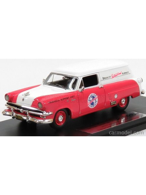 Goldvarg - Ford Usa Courier Van Braniff 1953 White Red