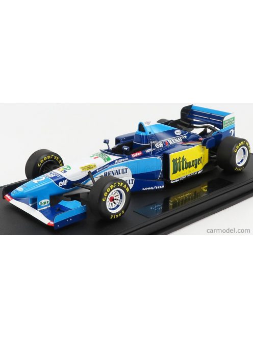 Gp-Replicas - Benetton F1 B195 Team Mild Seven Renault N 2 Season 1995 J.Herbert Blue Yellow