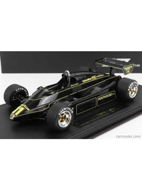 Gp-Replicas - Lotus F1 91 N 11 Season 1982 E.De Angelis - Con Vetrina - With Showcase Black