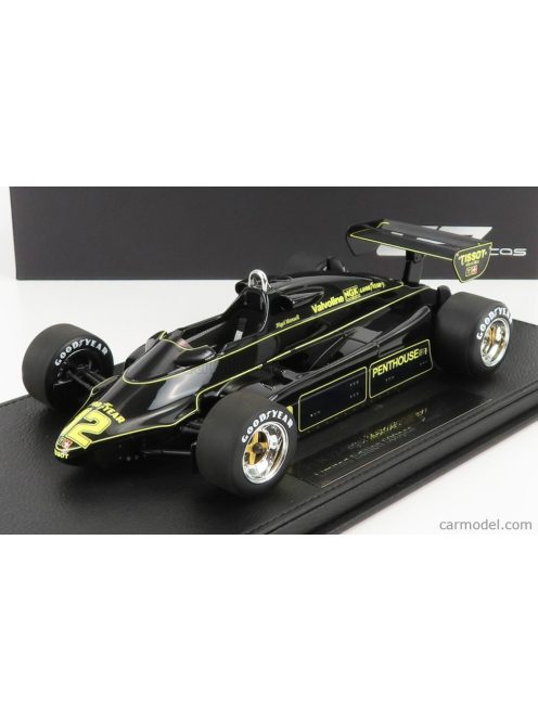 Gp-Replicas - Lotus F1 91 N 12 Season 1982 N.Mansell - Con Vetrina - With Showcase Black