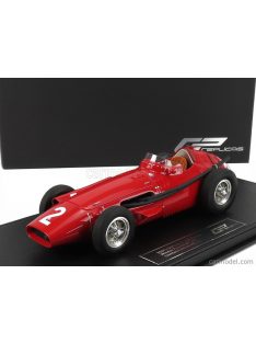   Gp-Replicas - Maserati F1 250F N 2 Winner French Gp Juan Manuel Fangio 1957 World Champion - Con Vetrina - With Showcase Red