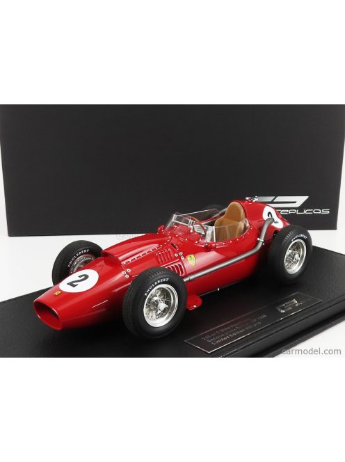 Gp-Replicas - Ferrari F1 Dino 246 Scuderia Ferrari Team N 2 2Nd British Gp Mike Hawthorn 1958 World Champion Red