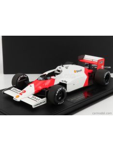   Gp-Replicas - Mclaren F1 Mp4/2C N 2 Season 1986 Keke Rosberg - Con Vetrina - With Showcase White Red