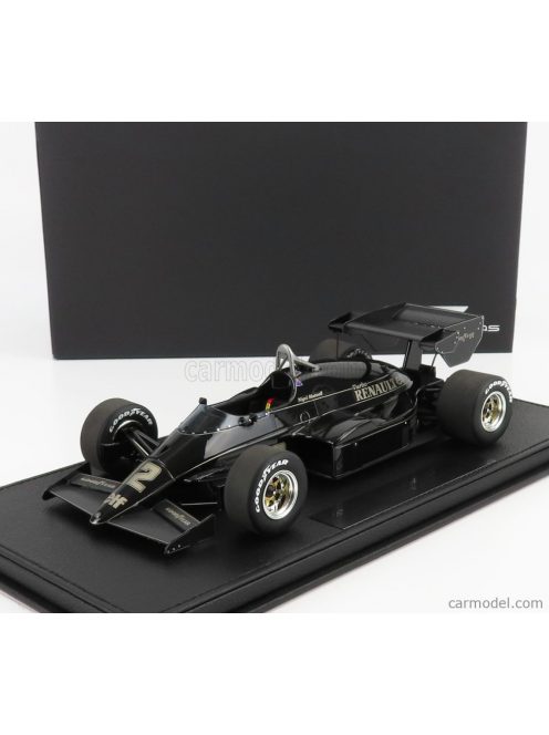 Gp-Replicas - Lotus F1 95T N 12 Season 1984 Nigel Mansell - Con Vetrina - With Showcase Black