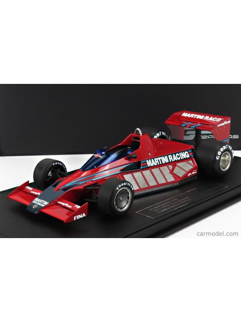 Gp-Replicas - Brabham F1 Bt46 Alfa Romeo Prototype Martini Racing N 0 1977 - Con Vetrina - With Showcase Red