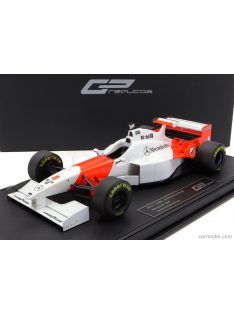   Gp-Replicas - Mclaren F1 Mp4/11 3.0L V10 Team Mercedes Central Wing N 8 2Nd Monaco Gp 1996 David Coulthard - Con Vetrina - With Showcase Red White