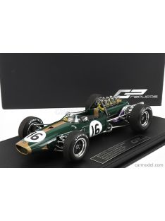   Gp-Replicas - Brabham F1 Bt19 N 16 Winner Dutch Gp Jack Brabham 1966 World Champion - Con Vetrina - With Showcase Green Gold