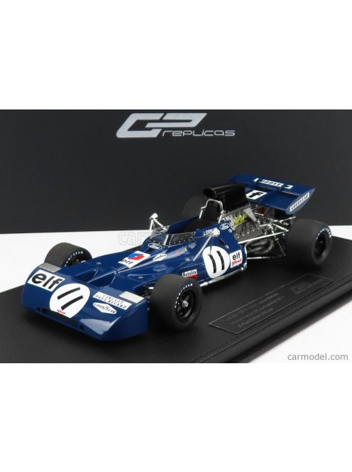 Gp-Replicas - Tyrrell F1 003 Team Elf Tyrrel N 11 Winner French Gp Jackie Stewart 1971 World Champion Blue