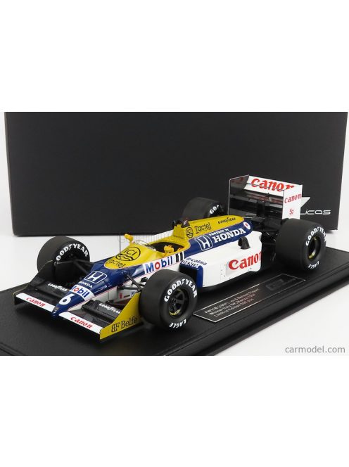 Gp-Replicas - Williams F1 Fw11B Honda N 6 Winner Gp Monza Italy World Champion 1987 Nelson Piquet Blue Yellow White