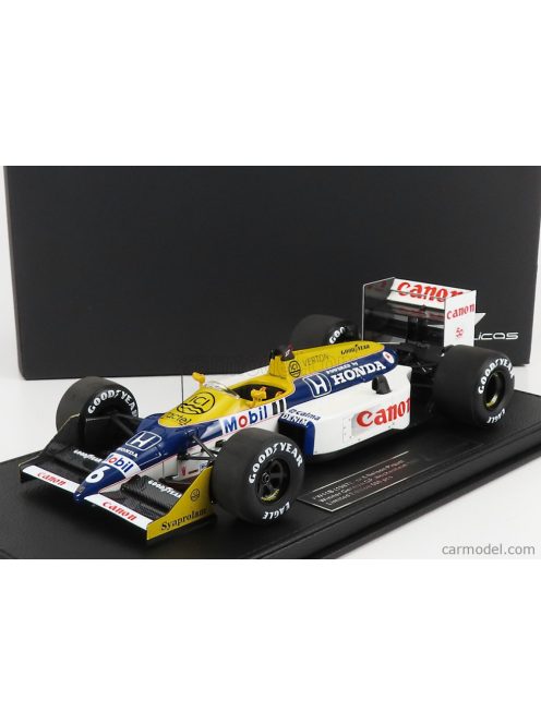 Gp-Replicas - Williams F1 Fw11B Honda N 6 Winner Germany Gp Nelson Piquet 1987 World Champion Blue Yellow White