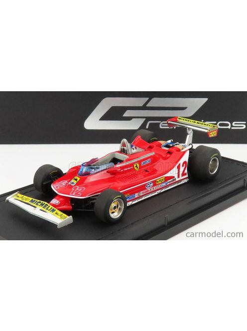 Gp-Replicas - Ferrari F1 312T4 N 12 Season 1979 Gilles Villeneuve Red