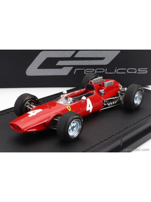 Gp-Replicas - Ferrari F1 158 Scuderia Ferrari N 4 3Rd Monza Italy Gp 1964 Lorenzo Bandini Red