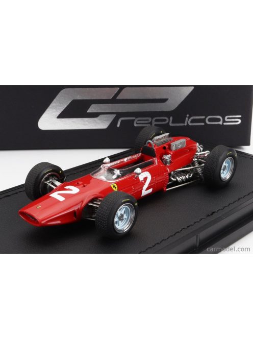 Gp-Replicas - Ferrari F1 158 Scuderia Ferrari N 2 Winner Monza Italy Gp John Surtees 1964 World Champion Red