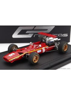   Gp-Replicas - Ferrari F1 312 Scuderia Ferrari N 6 3Rd British Gp 1968 Jacky Ickx Red