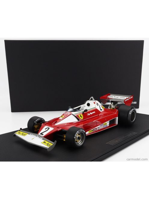 Gpreplicas - Ferrari F1  312T2 Scuderia Ferrari Sefac Team N 2 2Nd Belgium Gp Zolder 1976 Clay Regazzoni Red White