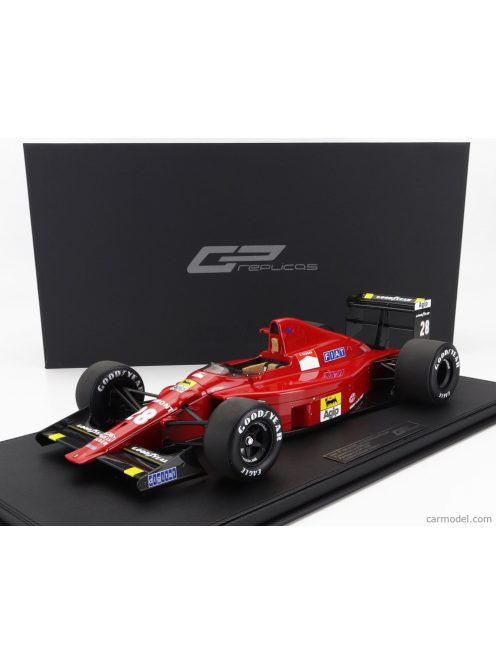 Gpreplicas - Ferrari F1  640 F1-89 N 28 Winner Portugal Gp 1989 G.Berger - Con Vetrina - With Showcase Red