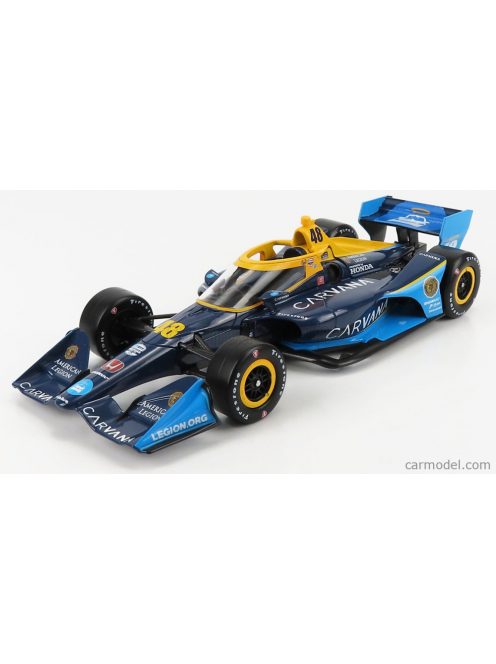 Greenlight - Honda Team Chip Ganassi Racing N 48 Indianapolis Indy 500 Indycar Series 2021 Jimmie Johnson Blue Black Yellow