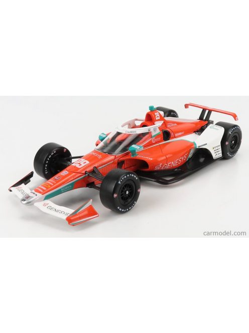 Greenlight - Honda Team Andretti Steinbrenner Autosport N 29 Indianapolis Indy 500 Indycar Series 2021 James Hinchcliffe Orange White