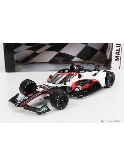 Greenlight - Chevrolet Team Coyne Racing N 18 Indianapolis Indy 500 Series 2022 David Malukas White Black