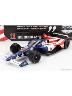   Greenlight - Chevrolet Team A.J.Foyt Enterprises Racing N 11 Winner Indianapolis Indy 500 Indycar Series 2022 J.R.Hildebrand Blue White Red