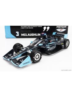   Greenlight - Chevrolet Team Penske N 3 Indy 500 Indycar Series Portland Gp 2022 S.Mclaughlin Black Blue