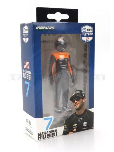   Greenlight - FIGURE ALEXANDER ROSSI FIGURE TEAM ARROW McLAREN SP INDYCAR SERIES 2023 YELLOW GREY