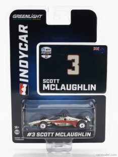   Greenlight - Chevrolet Team Penske N 3 Indianapolis Indy 500 Indycar Series 2023 S.Mclaughlin Cream Orange