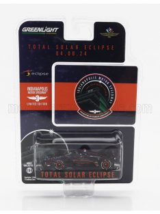   Greenlight - DALLARA INDYCAR N 0 INDY 500 INDYCAR SERIES TOTAL SOLAR ECLIPSE 2024 BLACK RED