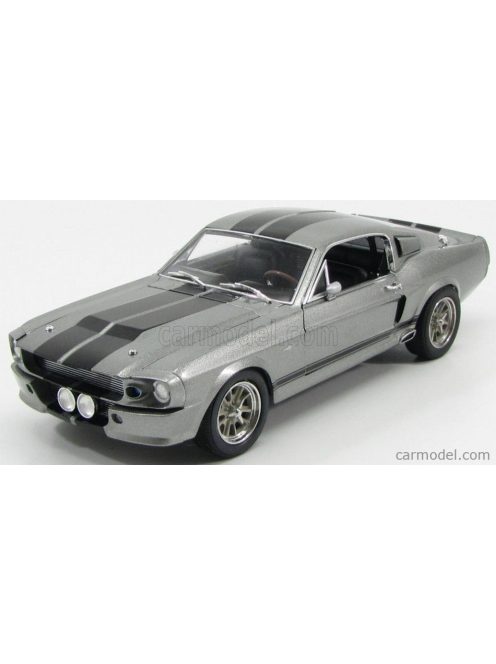 Greenlight - Ford Usa Mustang Shelby Gt500 1967 - Eleanor - Fuori In 60 Secondi - Gone In Sixty Seconds Grey Met Black