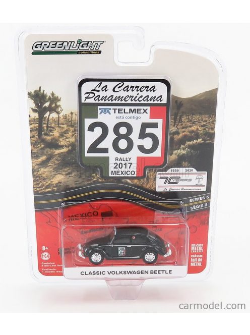 Greenlight - Volkswagen Beetle Kafer N 285 Rally Carrera Panamericana 2017 Black