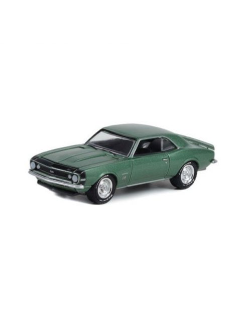 GREENLIGHT - GreenLight Muscle Series 27 - 1967 Chevrolet Camaro SS 369 - Mountain Green Solid Pack