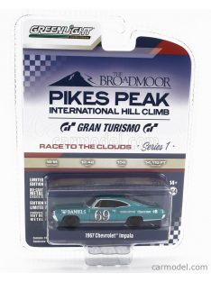   Greenlight - Chevrolet Impala N 69 1967 Pikes Peak International Hill Climb Green Met