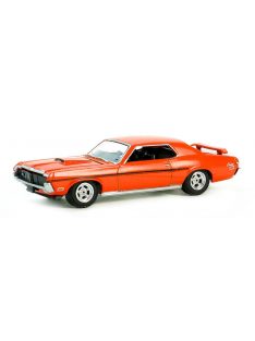   Greenlight - 1:64 1969 Mercury Cougar Eliminator – Competition Orange Solid Pack - GreenLight Muscle Series 28 - GreenLight