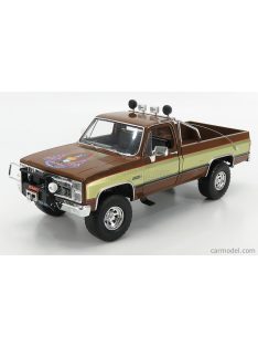   Greenlight - Gmc K-2500 Sierra Grande Pick-Up Wildeside Fall Guy Stuntman Association 1982 Brown Cream