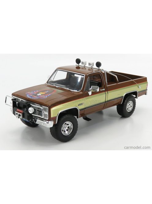 Greenlight - Gmc K-2500 Sierra Grande Pick-Up Wildeside Fall Guy Stuntman Association 1982 Brown Cream