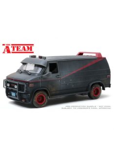   GREENLIGHT - The A-Team (1983-87 TV Series) - 1983 GMC Vandura (Weathered Version with Bullet Holes)