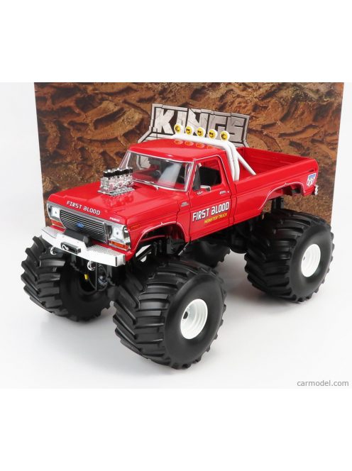 Greenlight - Ford Usa F-250 Monster Truck First Blood Bigfoot 1978 Red