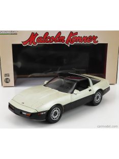   Greenlight - Chevrolet Corvette C4 Coupe 1986 - Malcom Konner Commemorative Edition Beige Black