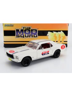   Greenlight - FORD USA MUSTANG COUPE N 23 THRILL CIRCUS BY KARNES 1967 - THE MOD SQUAD WHITE