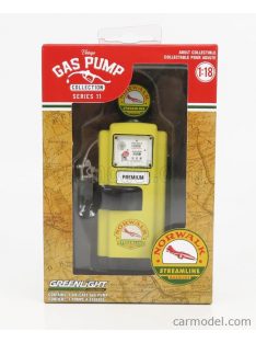   Greenlight - Accessories Pompa Benzina - Wayne 100-A Gas Pump Norwalkl Gasoline 1948 Yellow Black